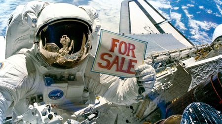 Astronauts shown in the BBC documentary "Once Upon a Time in Space"