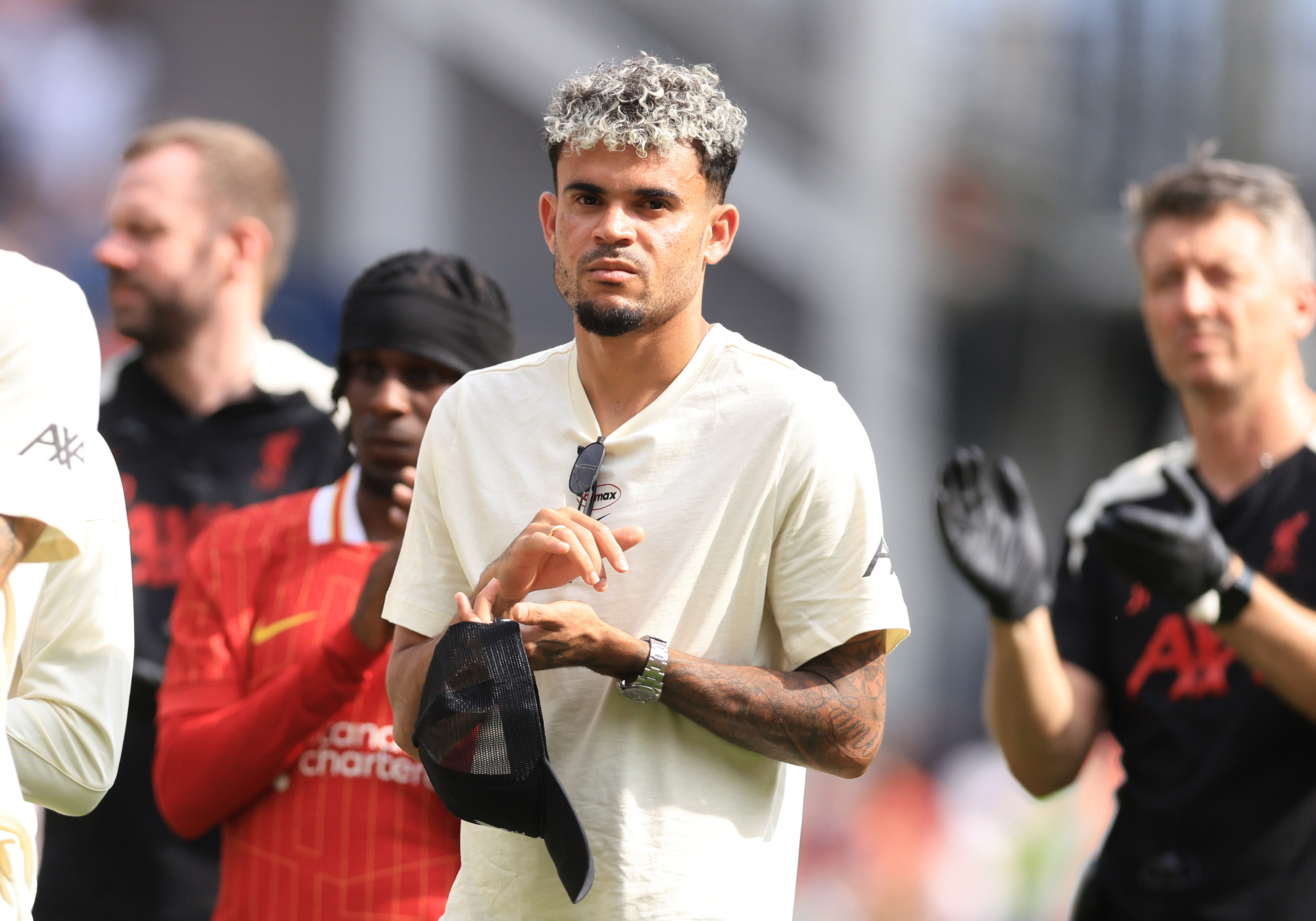 Liverpool forward Luis Diaz could yet be on his way out of Anfield