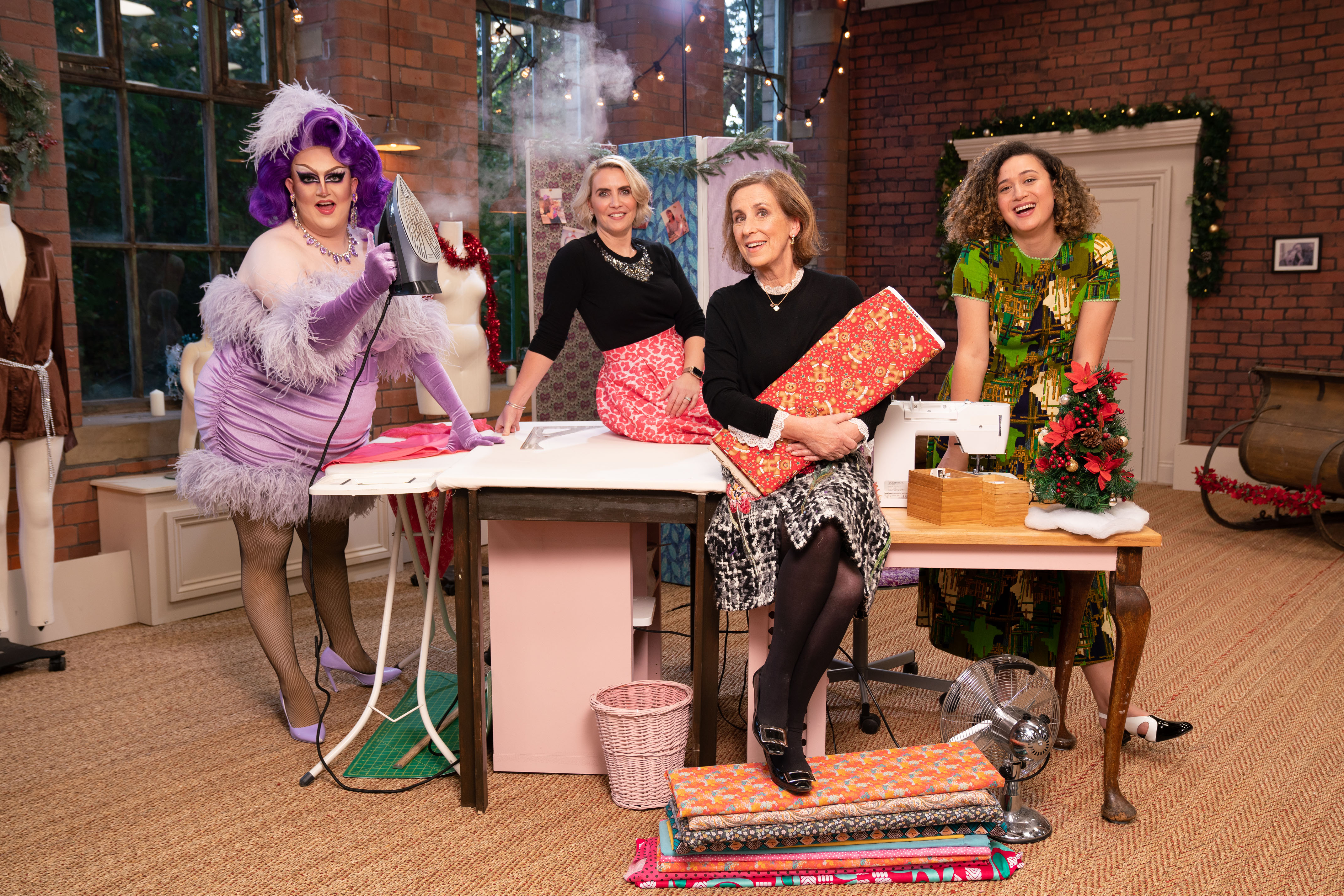 TV tonight Lawrence, Claire, Kirsty and Rose