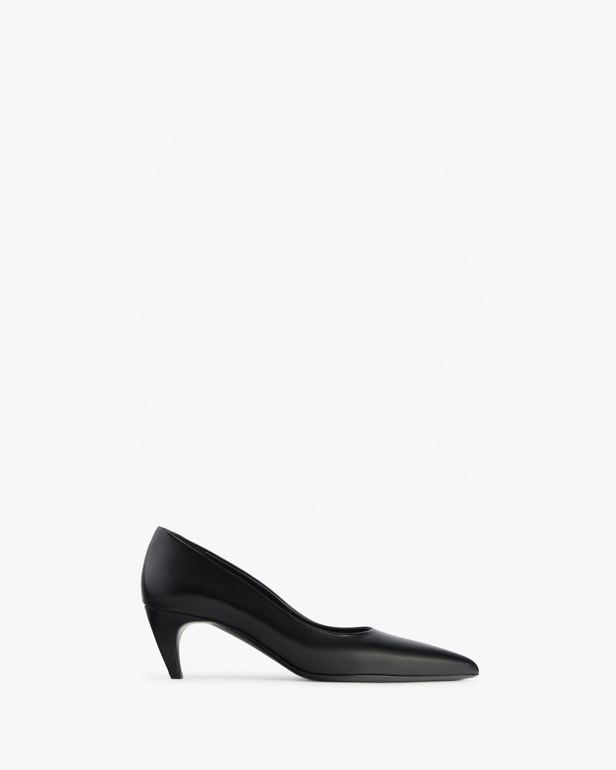 Blade Pump in Black Nappa Leather
