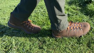 Danner Mountain 600 Leaf GTX hiking boots, worn by Pat Kinsella