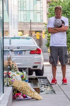 Richard Monteith mourns his cousin Cory