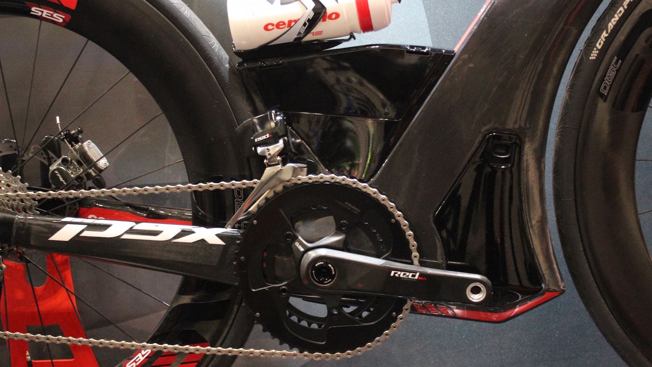 The bottom bracket area is equipped with storage space