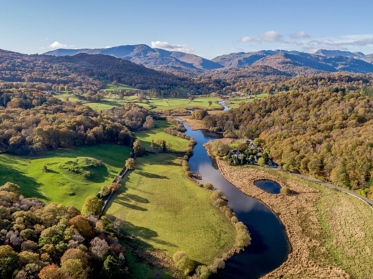 View from nanny Brow, Ambleside, Cumbria