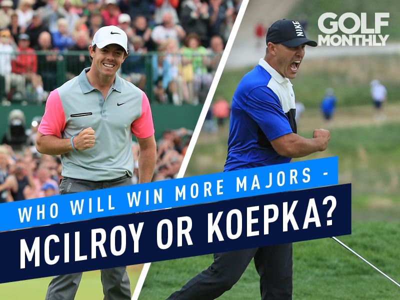 Who Will Win More Majors - Rory McIlroy Or Brooks Koepka