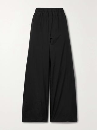 Galante Wide-Leg Shell Pants