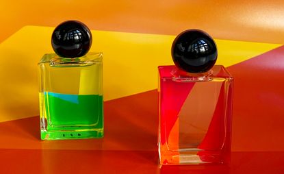 Lea Colombo masculine and feminine perfumes launched in collaboration with her exhibit from Colours of My Body