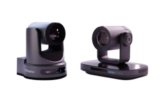 Two PTZOptics Move Series PTZ cameras.