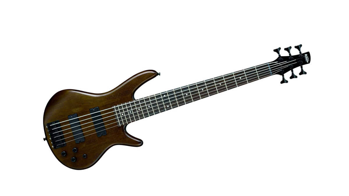 Marron Ibanez GSR206B-WNF Guitare basse électrique 6 cordes 