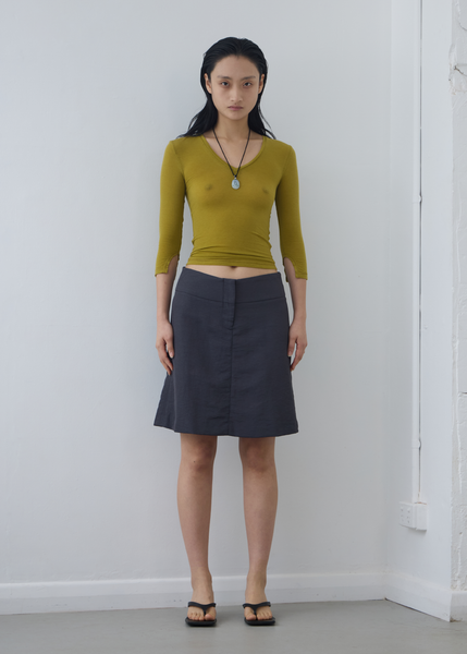 Refract Skirt ~ Slate