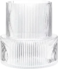 Glass Vase, Ribbed Vase: was $29 now $24 @ Amazon Glass Vase, Ribbed Vase: was $29 now $24 @ Amazon