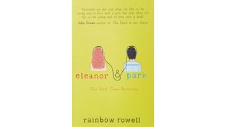 Green cover illustrated with two people listening to earphones - a great book for teens