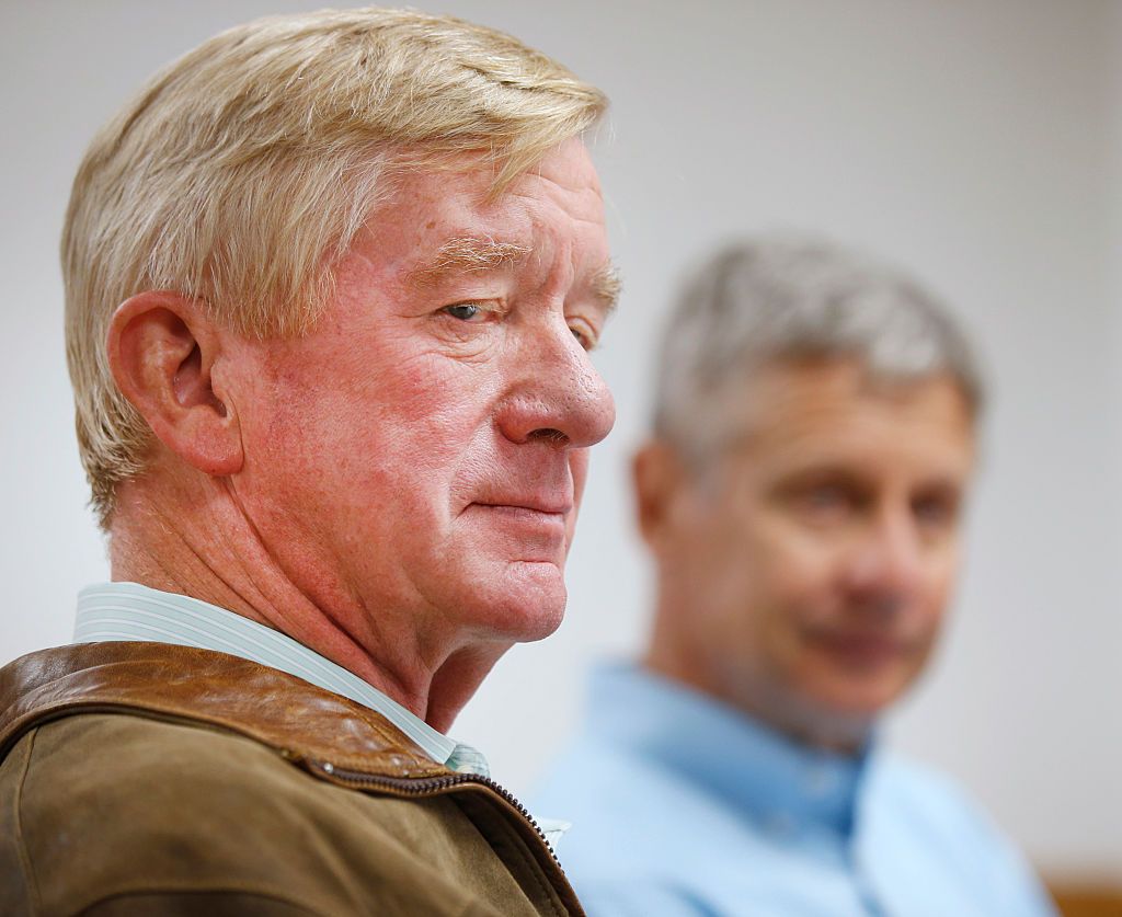 Libertarian vice presidential candidate Bill Weld