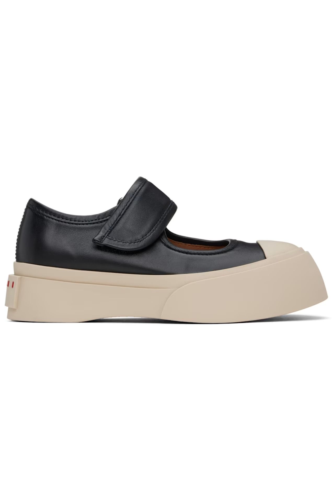 Marni, Black Pablo Mary Jane Ballerina Flats