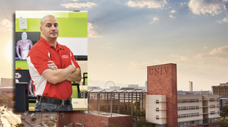 UNLV’s senior AV/IT Systems specialist Frank Alaimo 