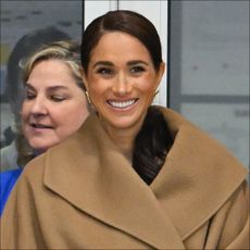 Meghan, Duchess of Sussex attends the Invictus Games One Year To Go Winter Training Camp at Hillcrest Community Centre on February 16, 2024 in Vancouver, Canada