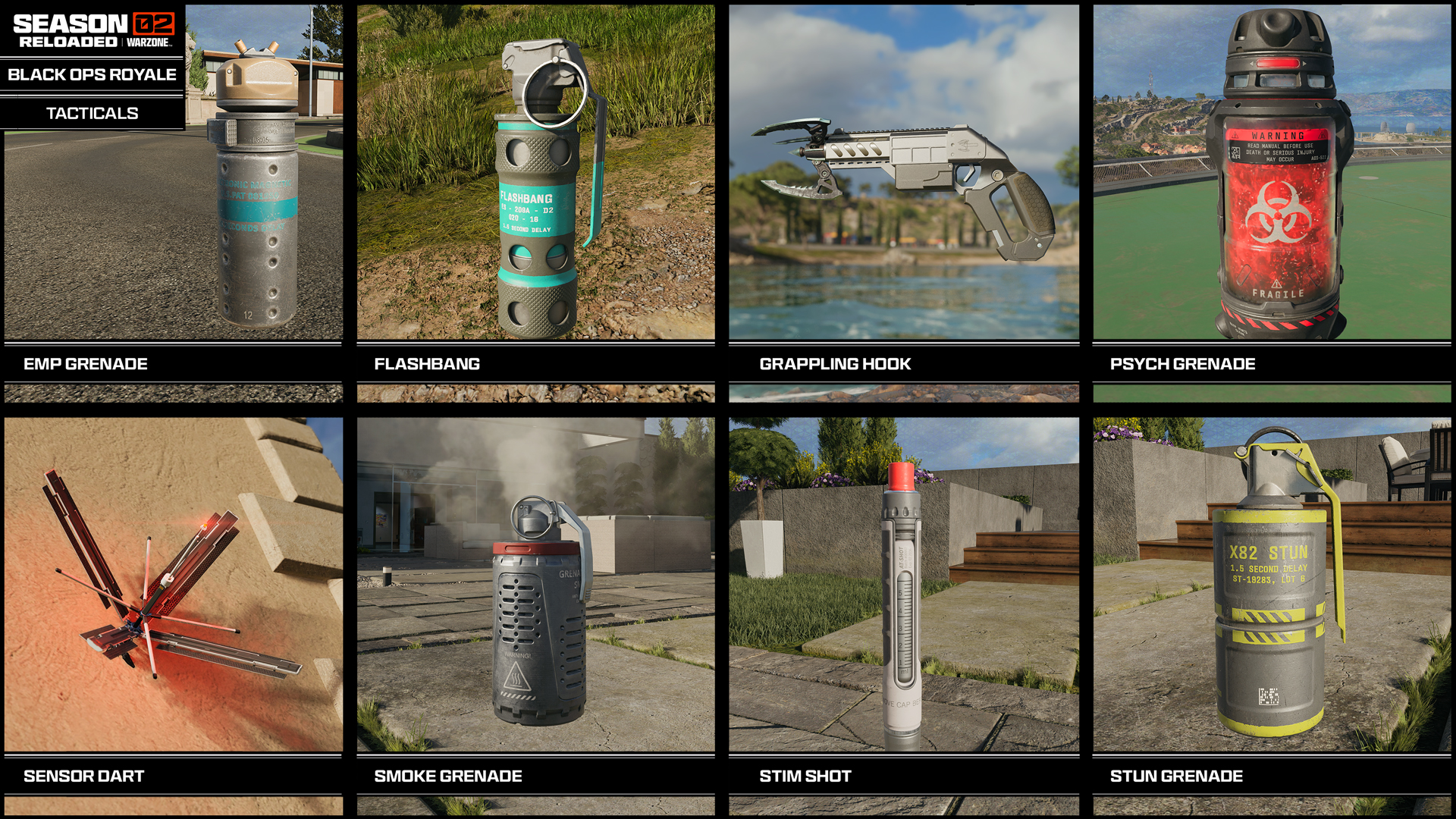 Call of Duty: Warzone screenshots for Black Ops Royale.