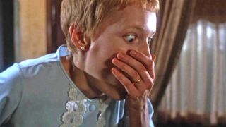 mia farrow gasping in rosemary's baby