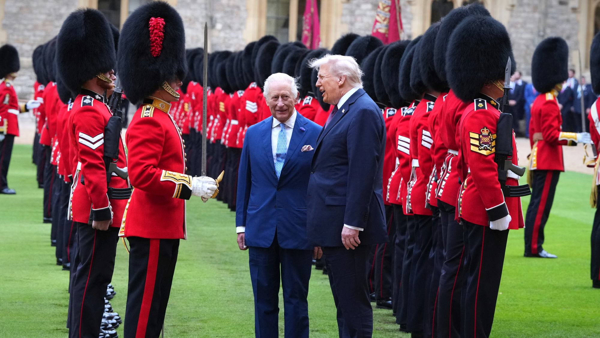 King Charles III hosts President Donald Trump