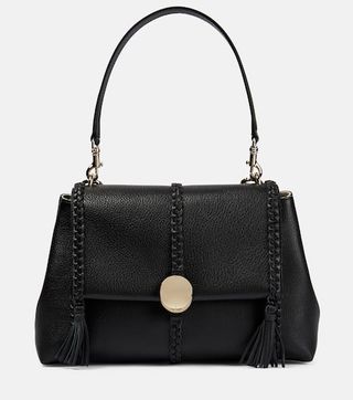 Penelope Medium Leather Shoulder Bag