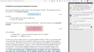 A screenshot of the Perusall annotation tool in action.