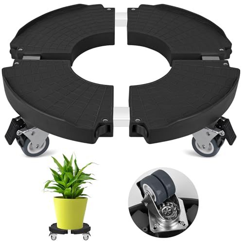Adjustable Rolling Plant Stand