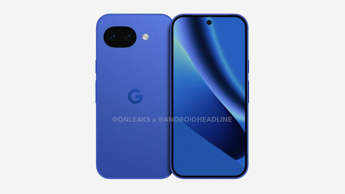 A leaked render of the Pixel 10a