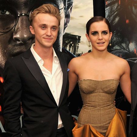 Tom Felton and Emma Watson