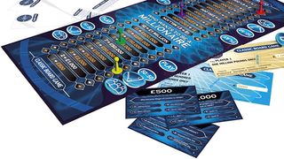 Contents of Who Wants to be a Millionaire board game