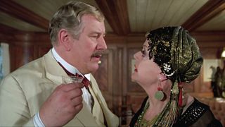 Peter Ustinov and Angela Lansbury in Death on the Nile