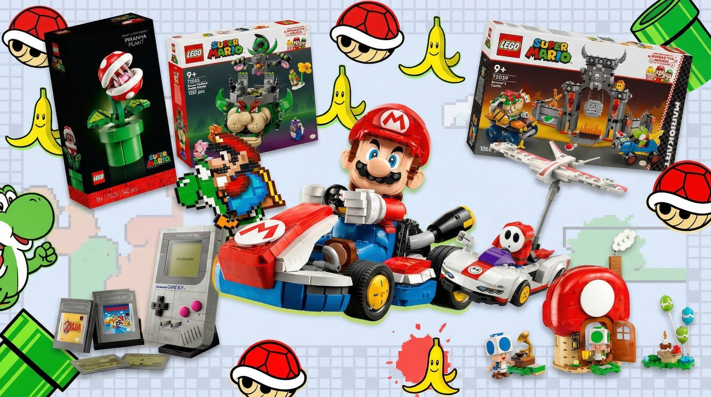 Lego Mario sets to celebrate Mar10 Day!