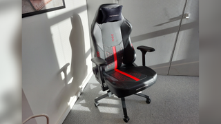 The XL edition of the DXRacer Martian gaming chair.