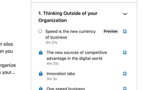 A screenshot of a sign up page for a LinkedIn Learning course on Assessing Digital Maturity
