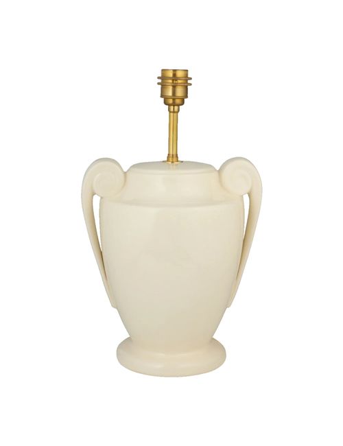 Cream Amphora Table Lamp | Villa Bologna Pottery