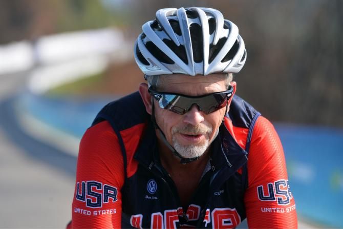 Bob Stapleton got out onto the course for a ride