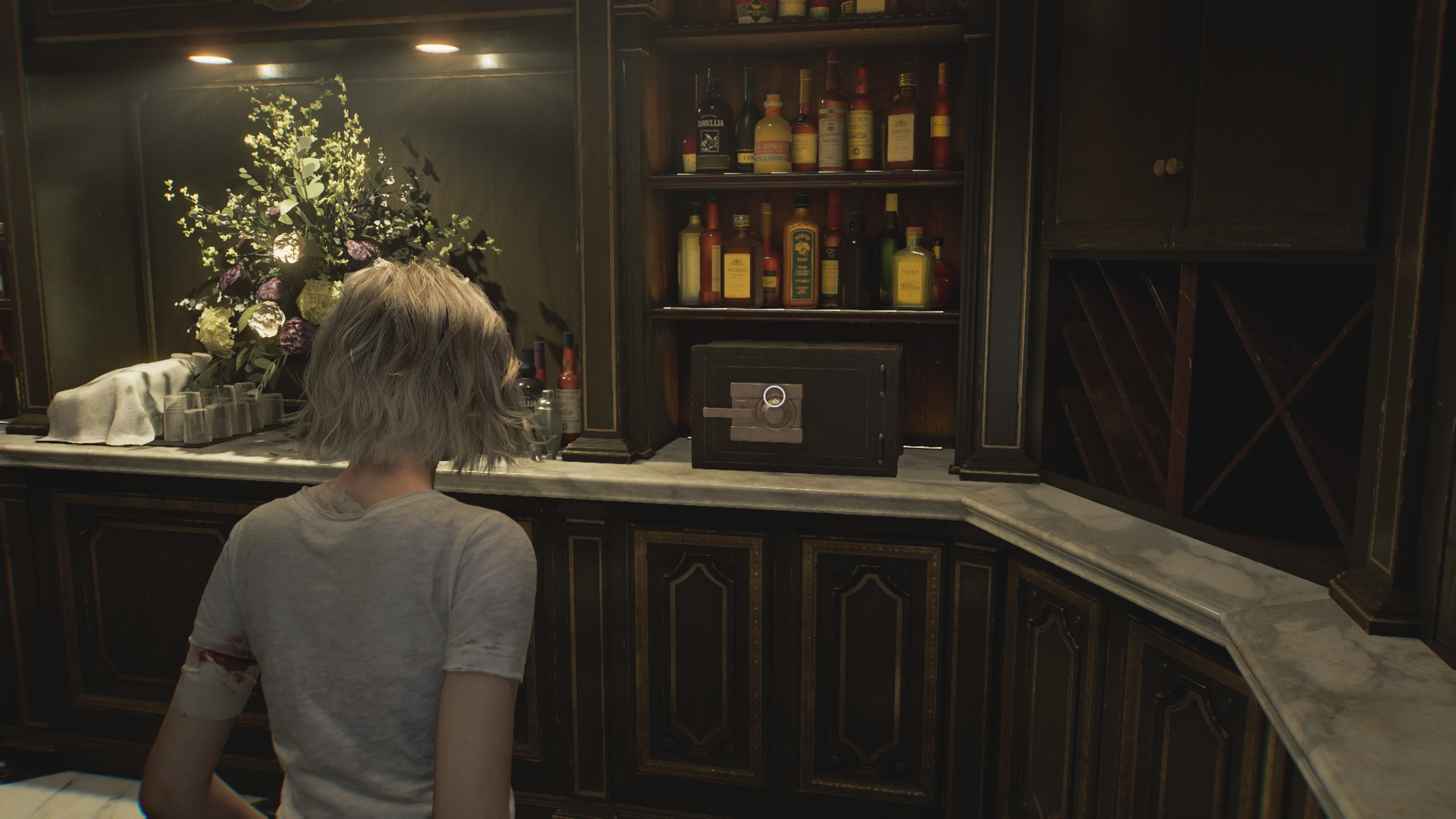 Resident Evil Requiem safe codes - Bar and Lounge