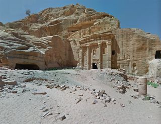 Google Maps of Petra