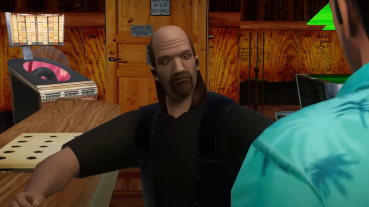 Mitche Baker (Lee Majors) in Grand Theft Auto