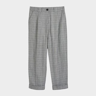 River Island check tailored trousers