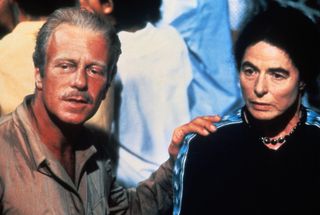 Ingrid Bergman's last ever role was as Gold Meir in the 1982 miniseries 'A Woman Called Golda' here with Jack Thompson..