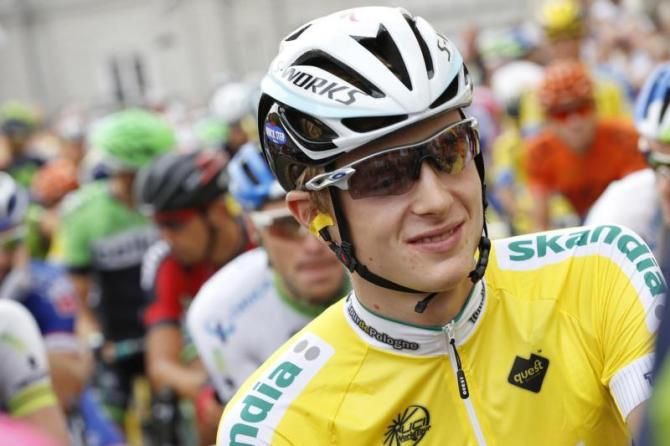 Tour of Poland leader Petr Vakoc (Omega Pharma-Quickstep)