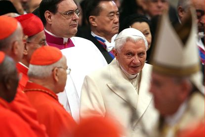 Former Pope Benedict alleges in his memoir that a "gay lobby" within the Vatican sought to influence decisions during his tenure.