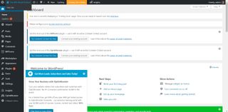 WordPress Dashboard