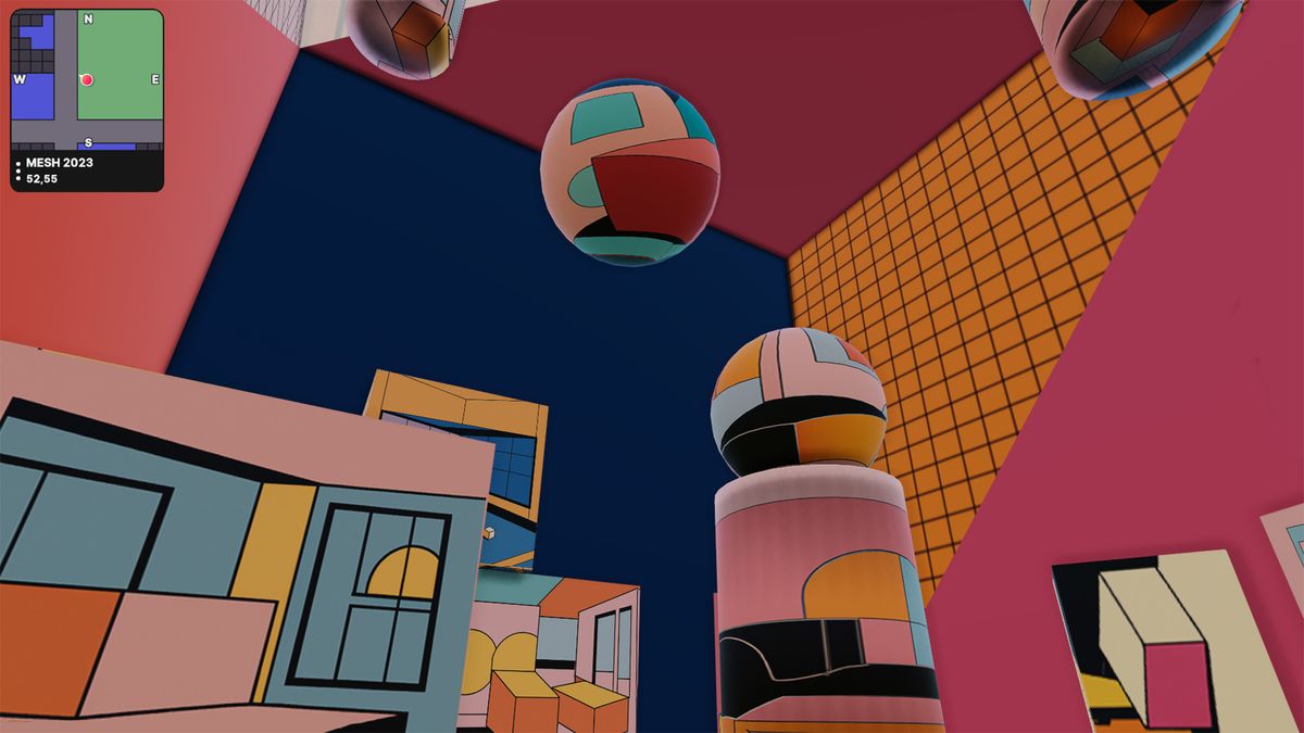 An image from MESH 3D art fair