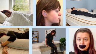 A Tom's Guide Sleep Features Editor trying different sleep products