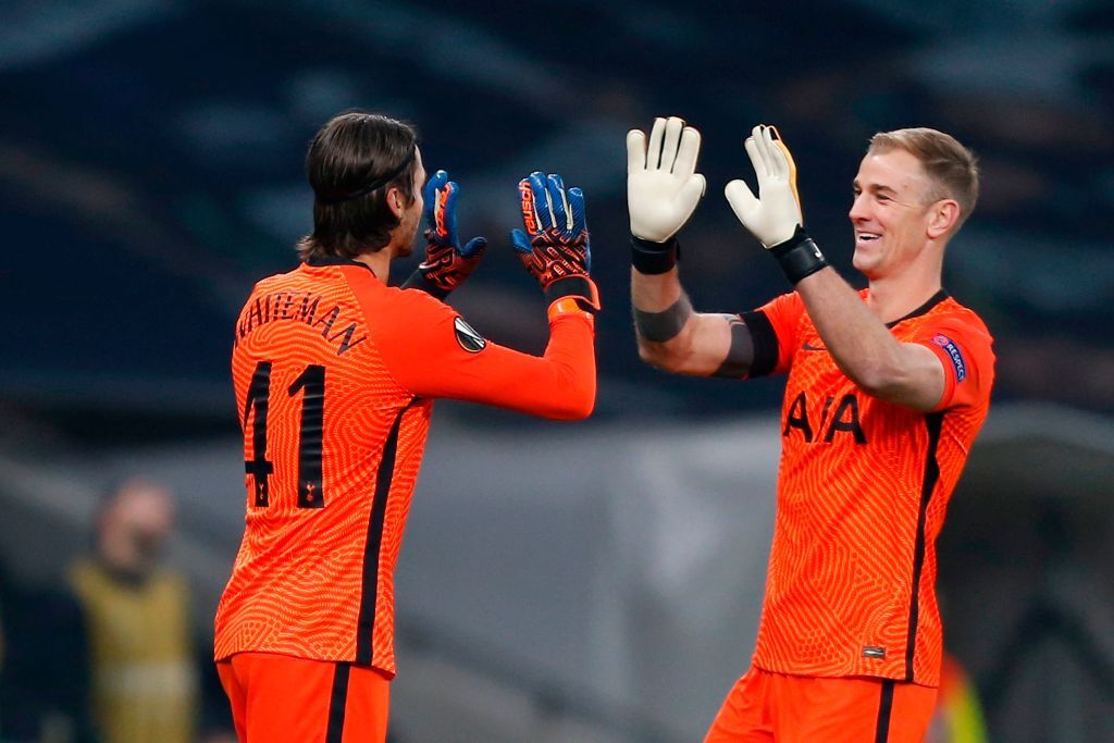 Tottenham goalkeeper Alfie Whiteman