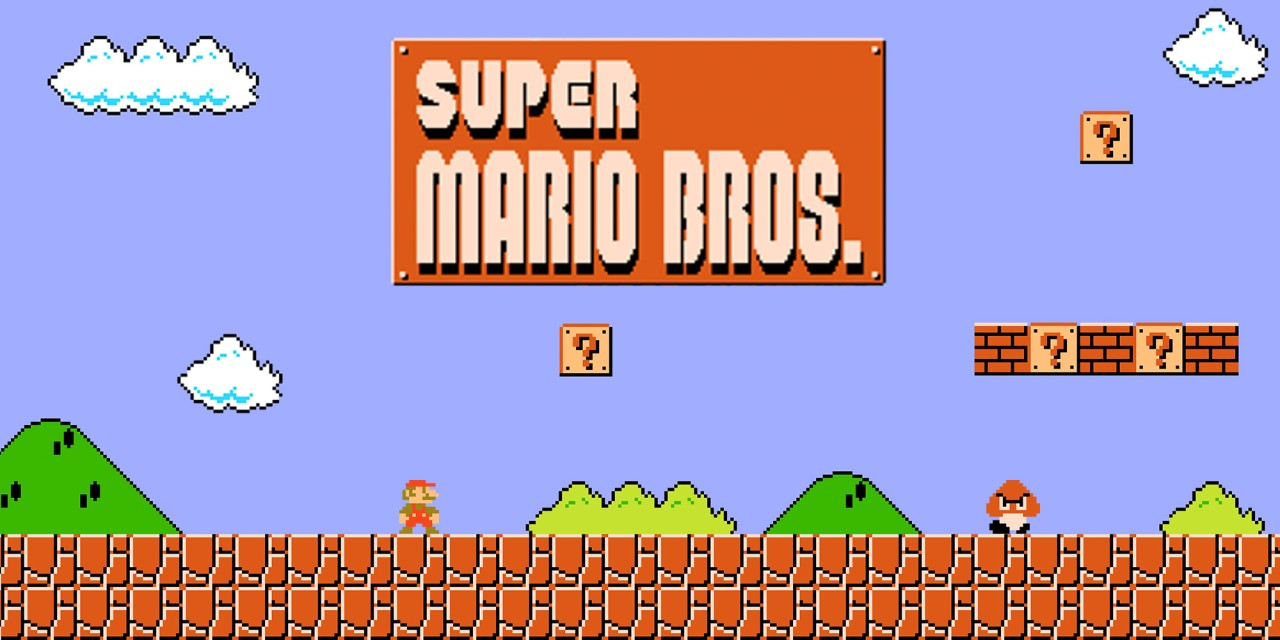 Nintendo Super Mario Bros World 1-1 
