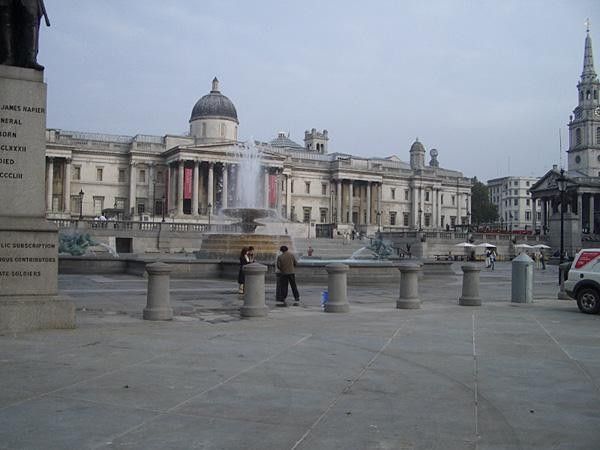 The Trafalgar Square Fountains