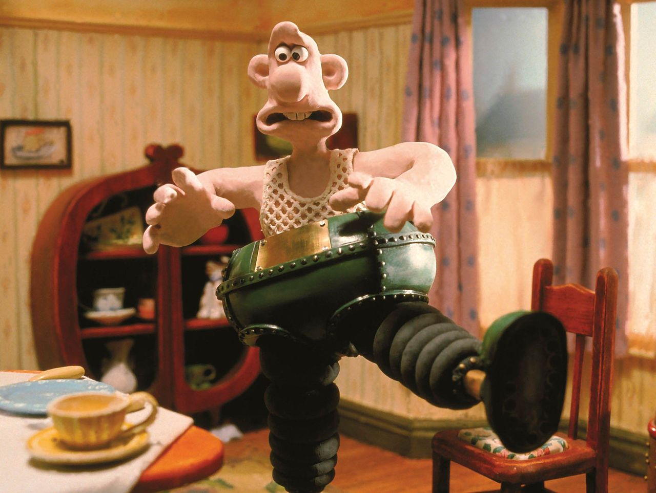 Wallace &amp;amp; Gromit: The Wrong Trousers first appeared in 1993 from director Nick Park and Aardman Animation.