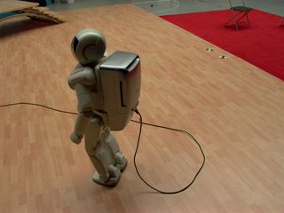 Honda's Asimo, photographed in 2007